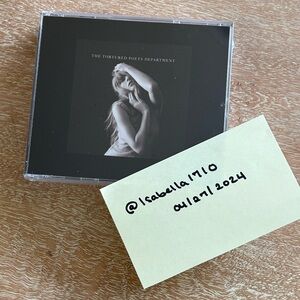 Sealed - Taylor Swift - TTPD The Black Dog Variant Collector’s CD edition